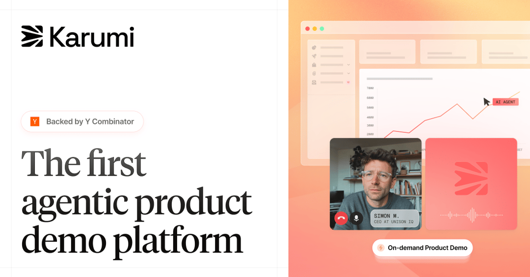 Karumi AI website homepage built with Framer