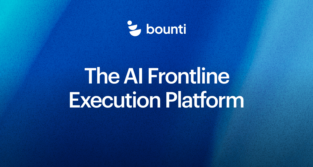 Bounti website homepage built with Framer