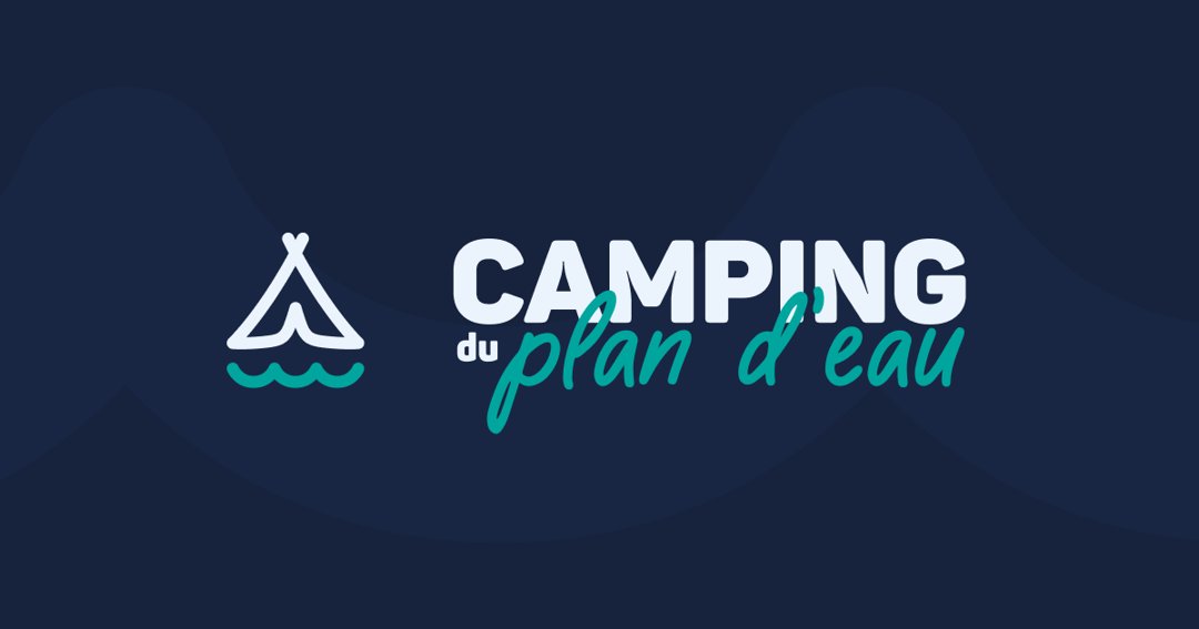 Camping le plan d'eau website homepage built with Framer