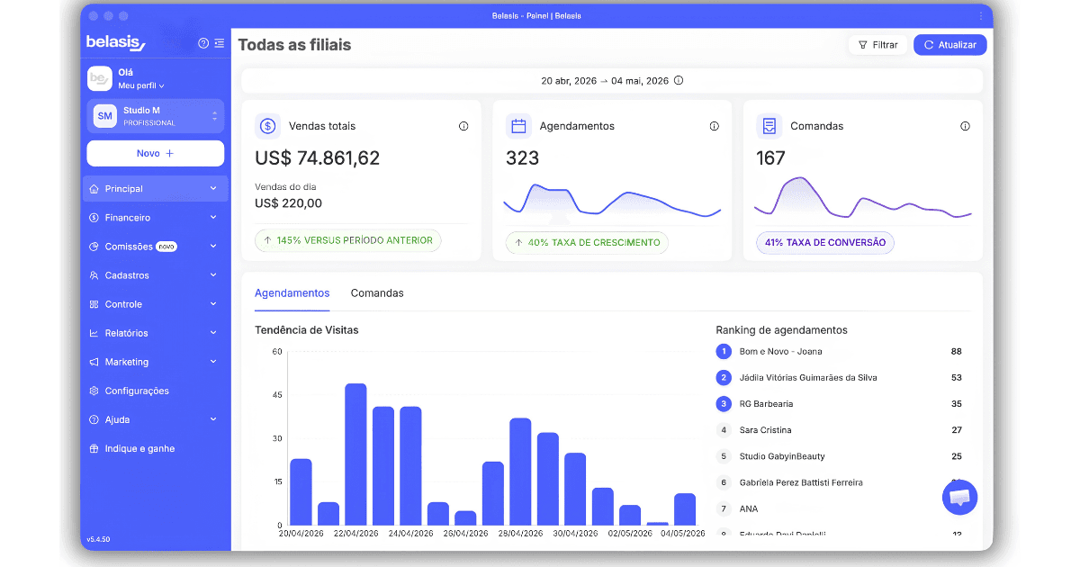 belasis website homepage built with Framer