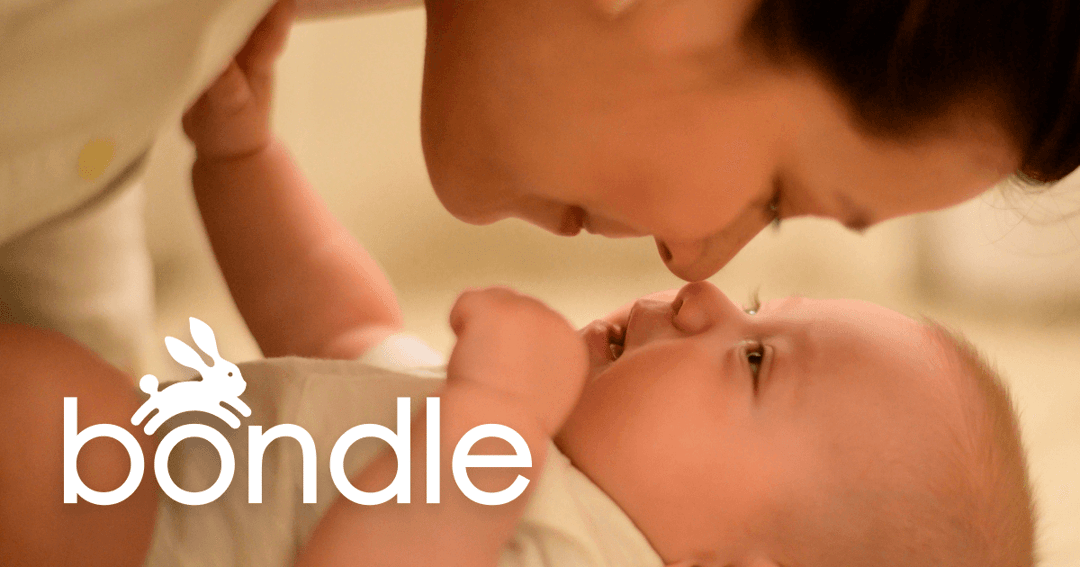 Bondle - Baby Care website homepage built with Framer