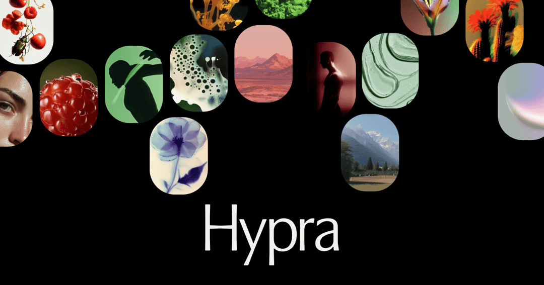 Hypra website homepage built with Framer