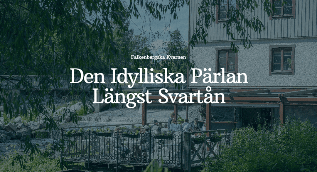 Falkenbergska Kvarnen website homepage built with Framer