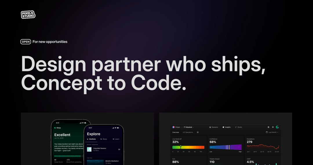 abhishek kambli website homepage built with Framer