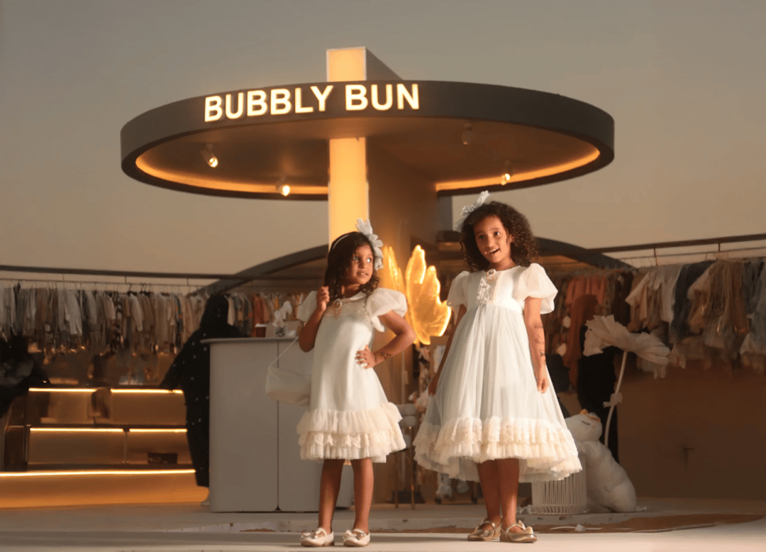BubblyBun website homepage built with Framer