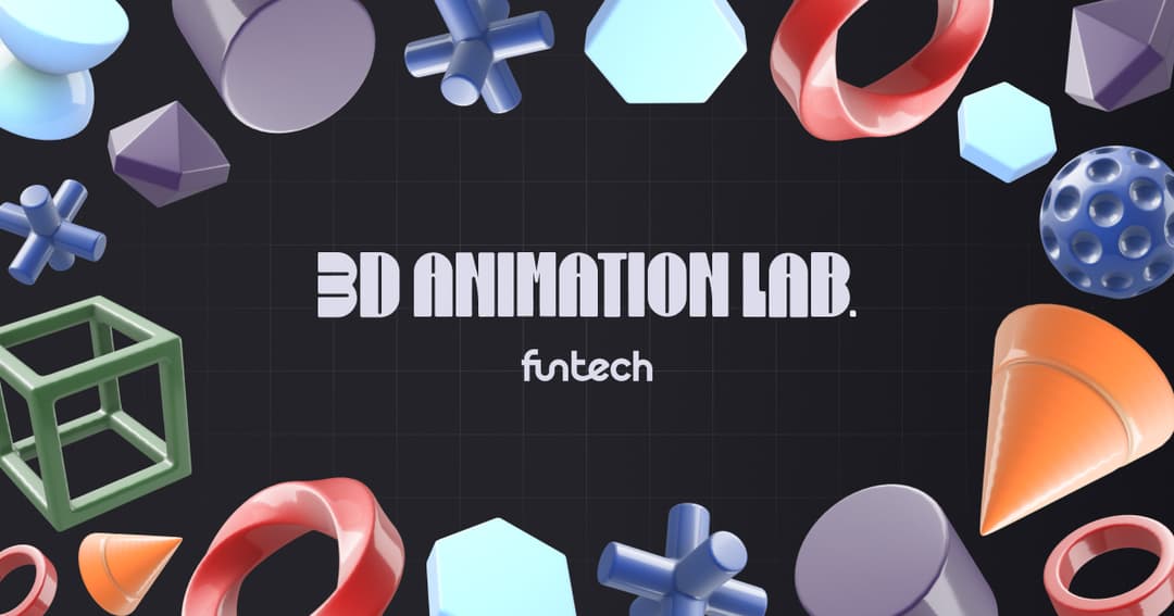 3D ANIMATION LAB. by FunTech website homepage built with Framer