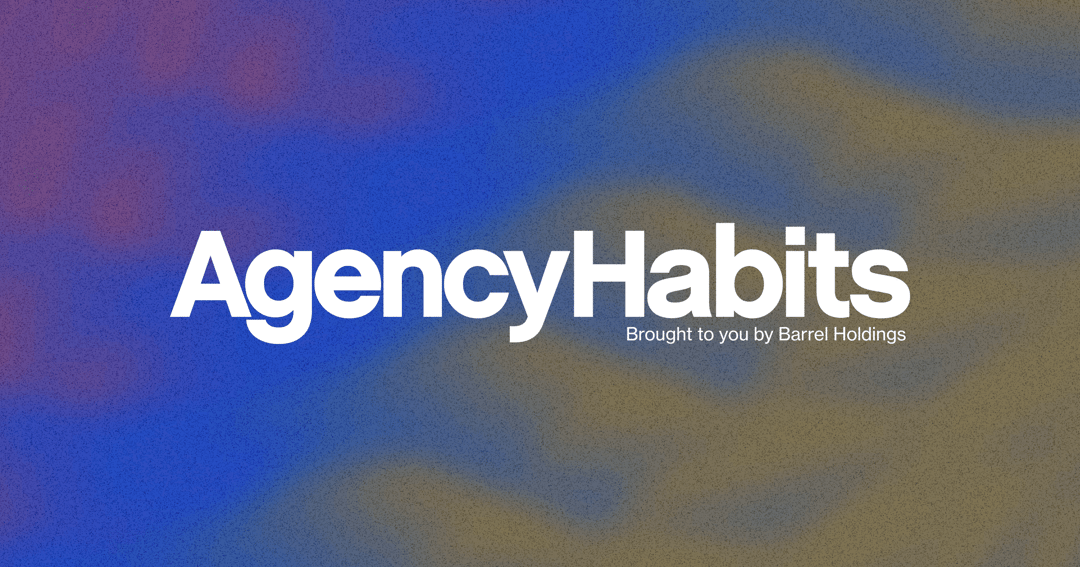 AgencyHabits website homepage built with Framer