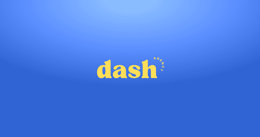 Dash Agency website homepage built with Framer