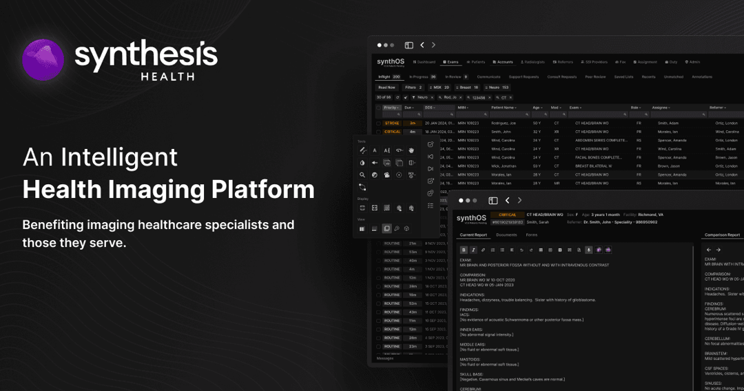 synthesis website homepage built with Framer